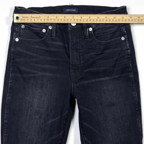 J. Crew Jeans Women's 27T Vintage Straight Stretch Indigo Blue Denim Skinny - Picture 9 of 16